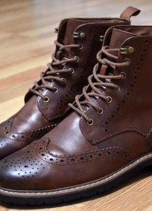 Clarks, оригинал кожаные ботинки