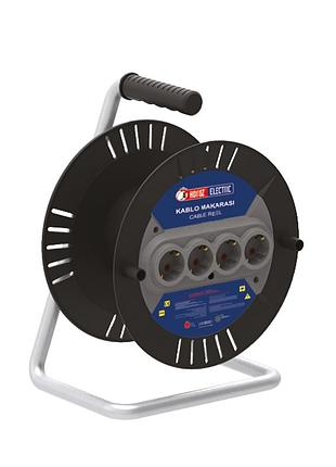 Котушка з кабелем new 40м з заземленням