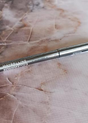 Maybelline new york tattoo liner automatic стійкий гелевий олівець для повік
, відтінок 010 smokey black