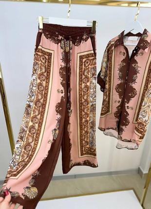 Костюм брючнийу стилі zimmermann