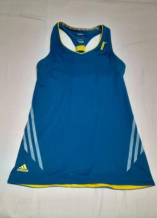 Майка жіноча спортивна з вшитим ліфтчиком adidas klimalite - р. -36
