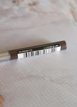 Loreal карандаш для бровей brow artist le skinny no105 коричневый