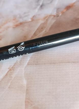 Карандаш для бровей nyx professional makeup precision brow pencil 07 charcoal, с щеточкой, 1 г