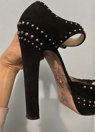 Босоніжки prada 38 оригінал шкіра