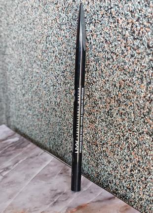 Карандаш для бровей nyx professional makeup precision brow pencil 07 charcoal, с щеточкой, 1 г
