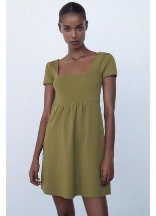 Плотное платье zara 2
