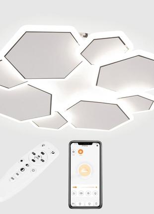 Стельова led люстра, світлодіодний світильник sunlight 6083/500