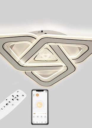 Стельова led люстра, світлодіодний світильник sunlight 6079/500