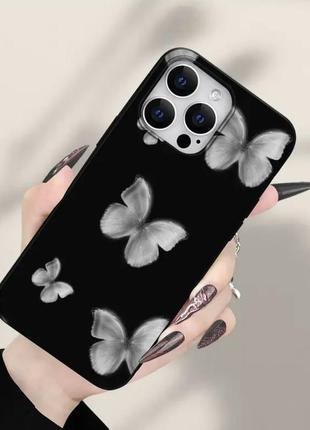 Панель сірий метелик для apple iphone 15 promax black 7