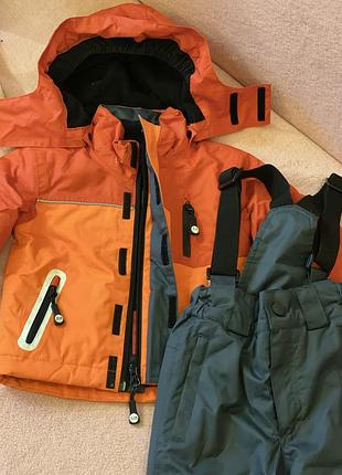 Фірмовий дитячий зимовий костюм комбінезон куртка штани