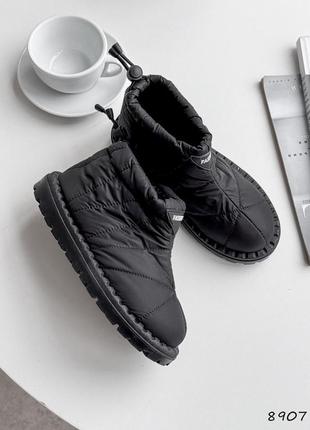 Ботинки дутики женские зима