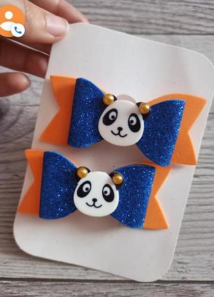 Набір дитячих шпильок заколок для волосся бантиків