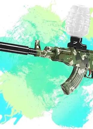 Детский гидрогелевый автомат ак47 army wh10 на аккумуляторе