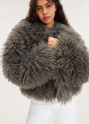 Шуба monki h&m
