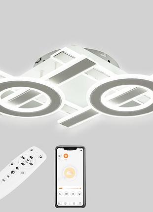 Стельова led люстра, світлодіодний світильник sunlight 6075/500