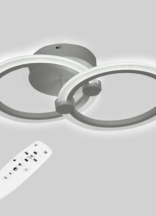 Стельова led люстра, світлодіодний світильник sunlight w8067/2