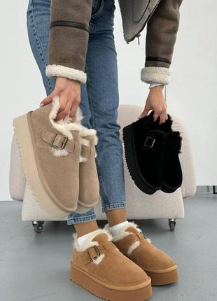 Низкие женские угги 36-416 фото