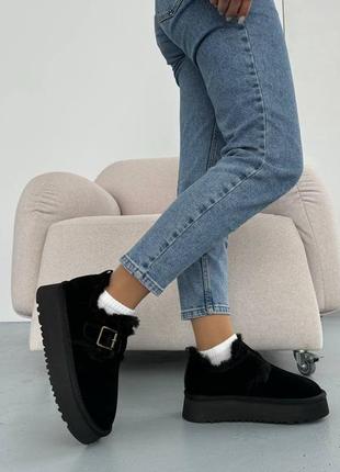 Низкие женские угги 36-413 фото