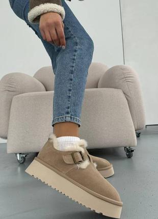 Низкие женские угги 36-418 фото