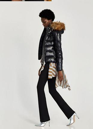 Куртка пуховик zara