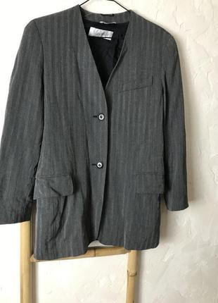 Max mara маскулинность жакет шерсть