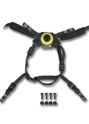 Подвесная система team wendy cam fit black для баллистических шлемов fast, mich, arch