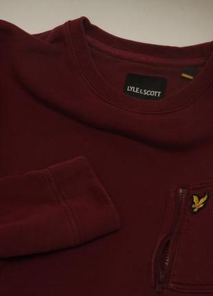 Lyle & scott рр s толстовка из хлопка замок vislon