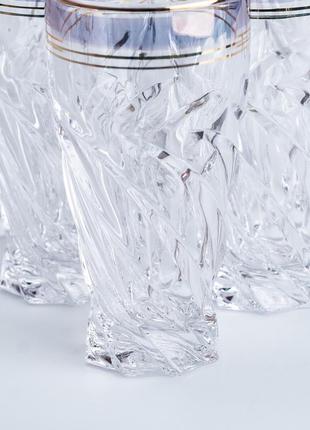 Стеклянные стаканы прозрачные набор высоких стаканов 6 штук3 фото