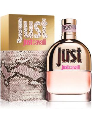 Roberto cavalli just cavalli туалетная вода для женщин, 75ml🌸