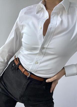 Базова біла сорочка/рубашка від бренду we