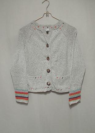 Кофта пестрая этно бохо 'id clare icelandic design' 44р