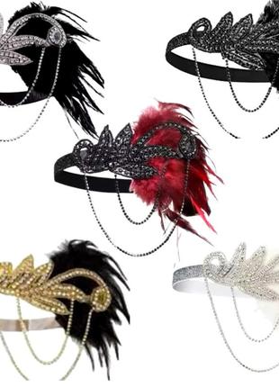 Повязка в стиле гетсби,20х