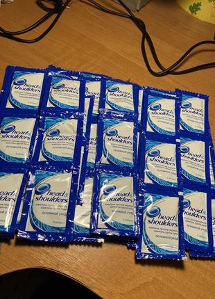 Миниатюрки пробники шампуня head&amp;shoulders мини шампунь в дорогу