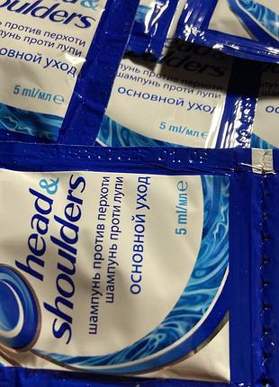 Миниатюрки пробники шампуня head&amp;shoulders мини шампунь в дорогу
