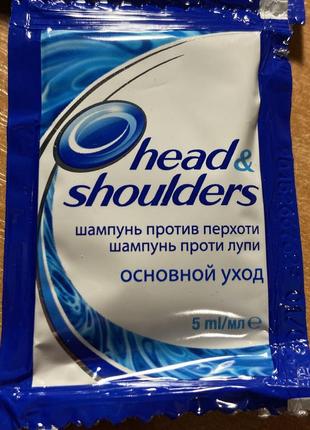 Миниатюрки пробники шампуня head&amp;shoulders мини шампунь в дорогу