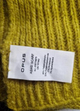 Великий теплий шарф opus