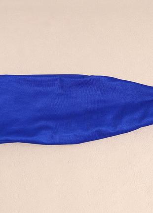 12-261 широка однотонна пов'язка на голову повязка для волос