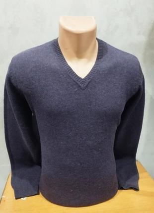 Springfield, комфортный качественный шерстяной пуловер испанского бренда