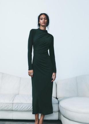 Зелена сукня zara