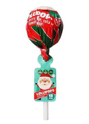 Льодяники becky's christmas mega lollipop xl 15s 135g