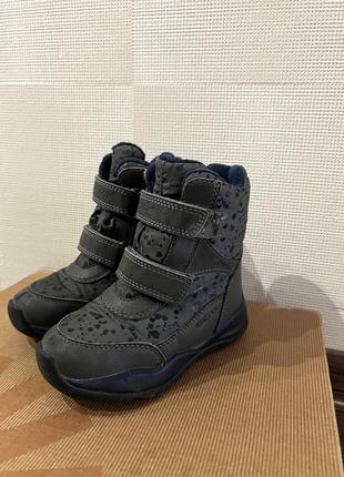 Зимние сапоги для мальчика/ ботинки geox/ботинки geox 25 размер