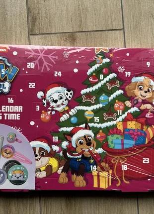 Адвент nickelodeon paw patrol beauty advent calendar