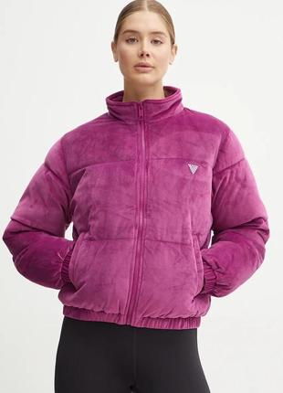 Куртка пуховик жіночий guess, оригінал! ціна вказана з знижкою!