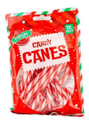 Карамельные трости candy canes peppermint 12s 120g