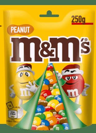 Драже m&m's peanut 250g