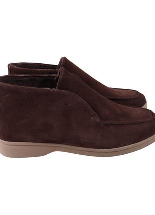 Ботинки женские vadrus визоновые натуральная замша, 40