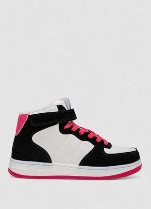 Кроссовки женские зимние на меху, цвет бело-розовый, 248rhb440