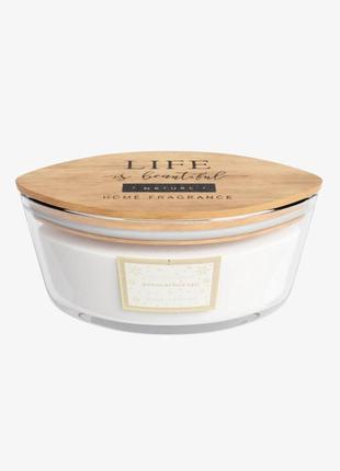 Свеча pepco candle christmas natural home oud wood