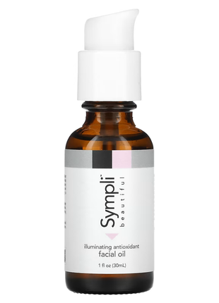Sympli beautiful, осветляющее масло для лица с антиоксидантами, маслами арганы,...
