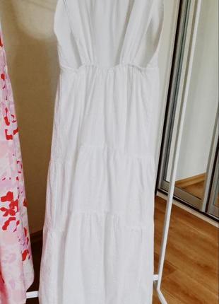 Белое платье mango0
размер м9 фото